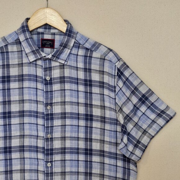 UNTUCKit Other - UNTUCKit Short Sleeve Button Down L